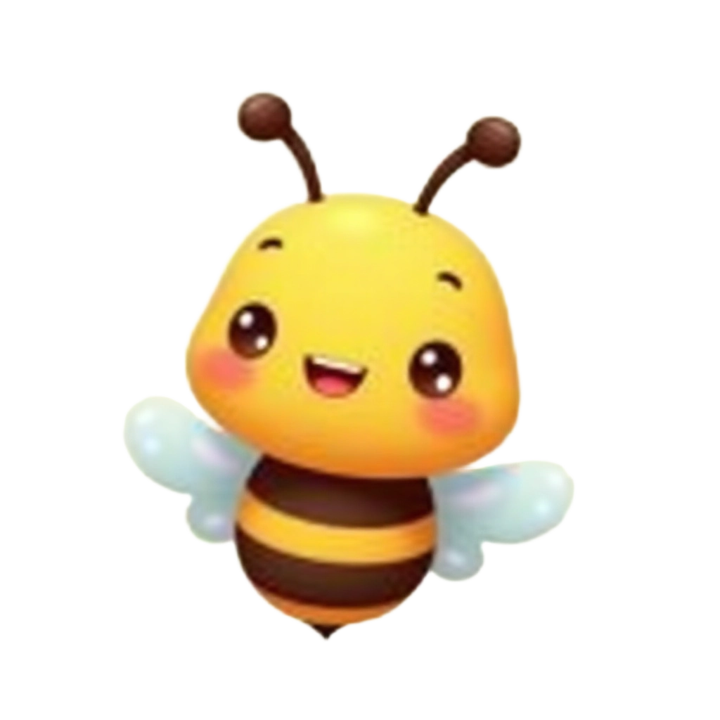 Cute Cartoon Bee